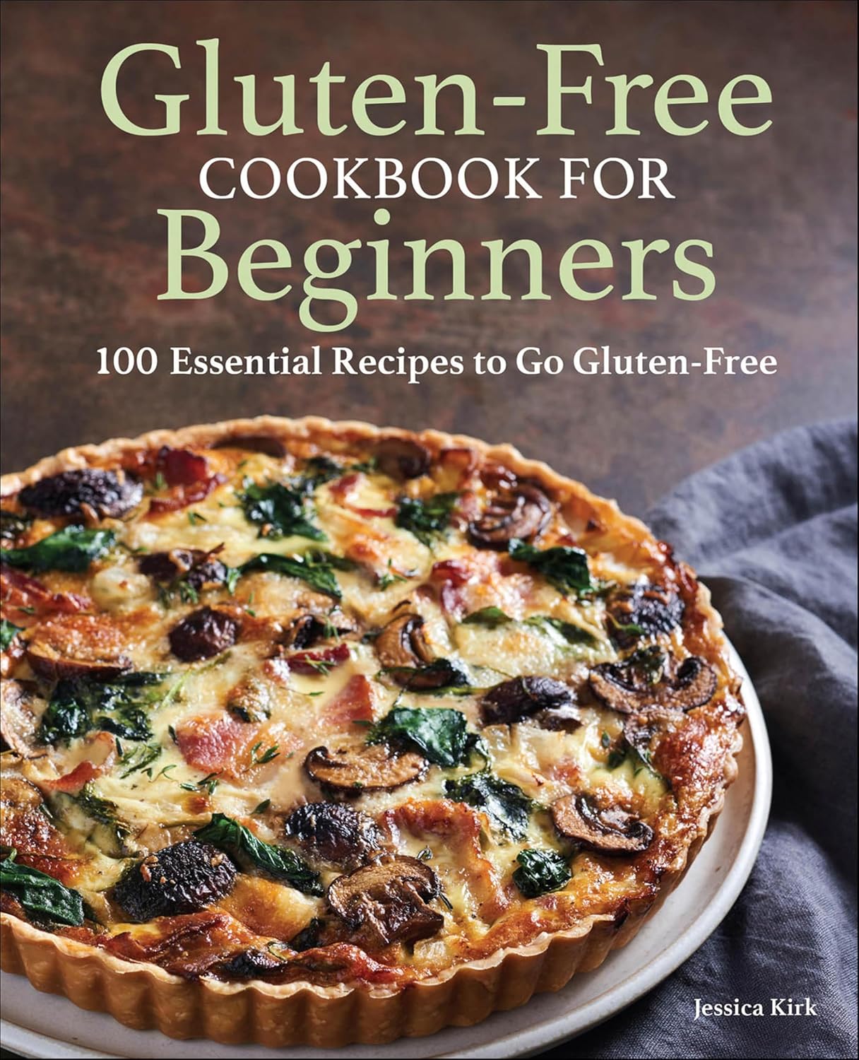 Gluten-Free Cookbook for Beginners by Jessica Kirk book cover