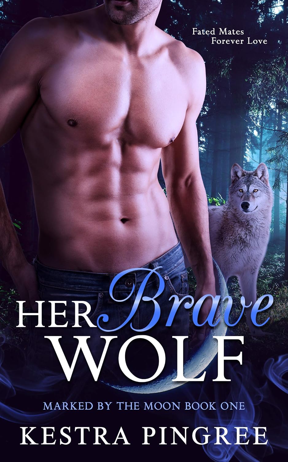 Her Brave Wolf by Kestra Pingree book cover