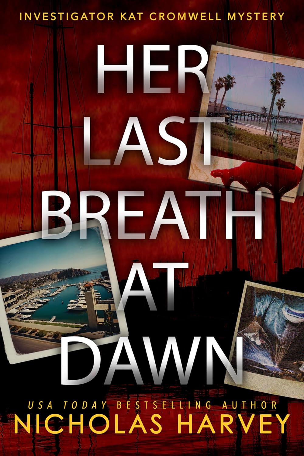 Her Last Breath at Dawn by Nicholas Harvey book cover