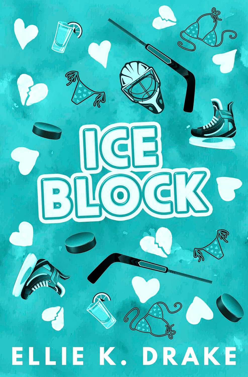 Ice Block by Ellie K. Drake book cover