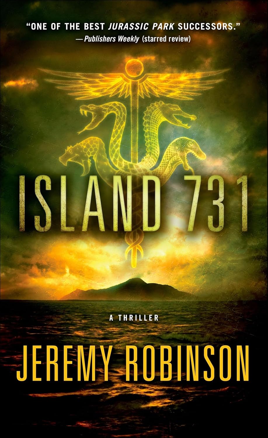 Island 731 by Jeremy Robinson book cover