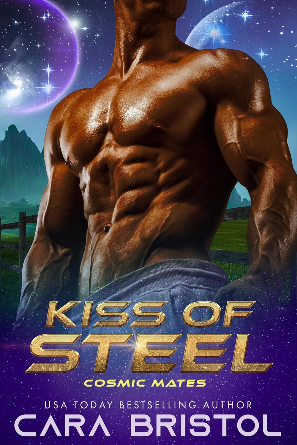 Kiss of Steel by Cara Bristol book cover