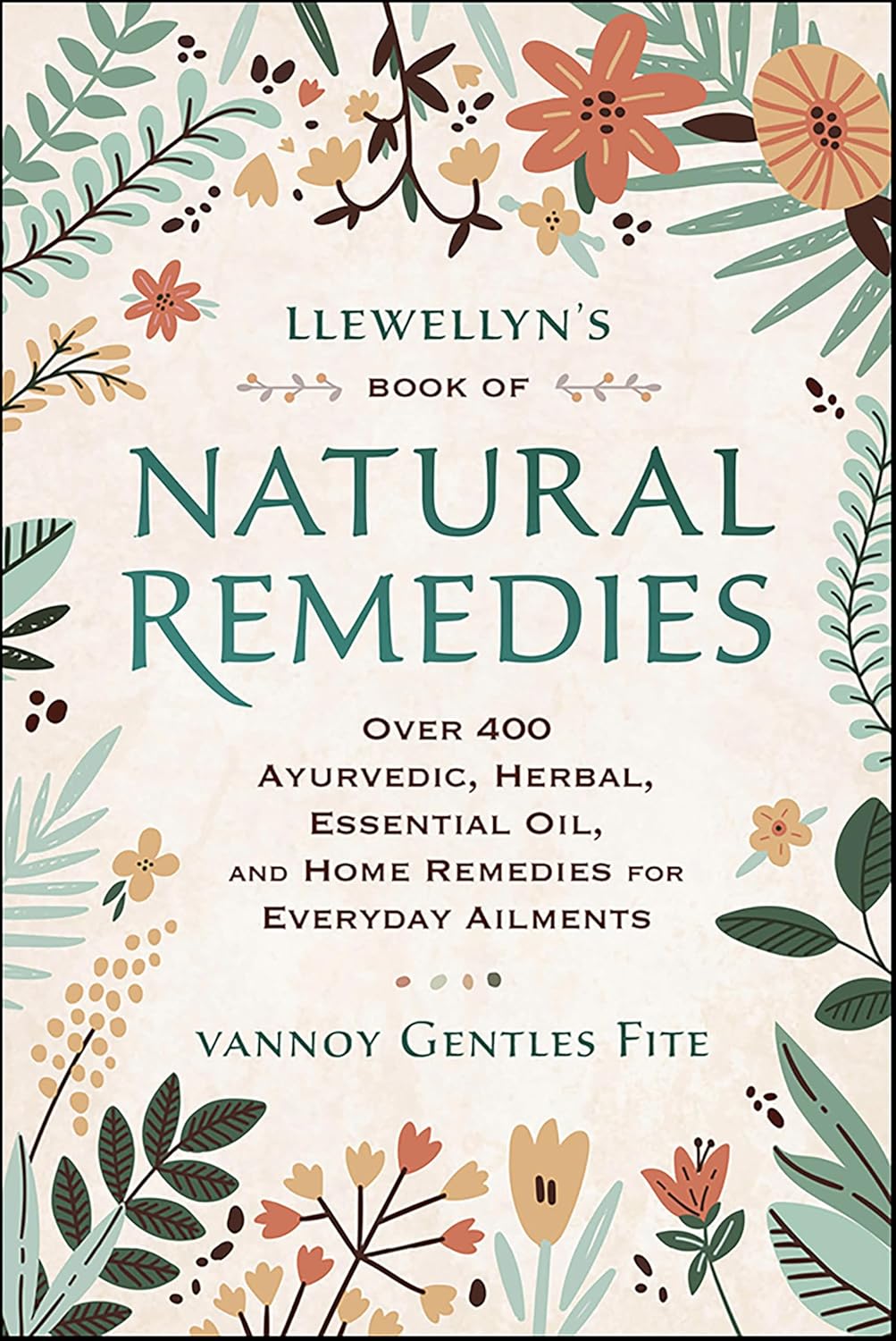 Llewellyn’s Book of Natural Remedies by Vannoy Gentles Fite book cover