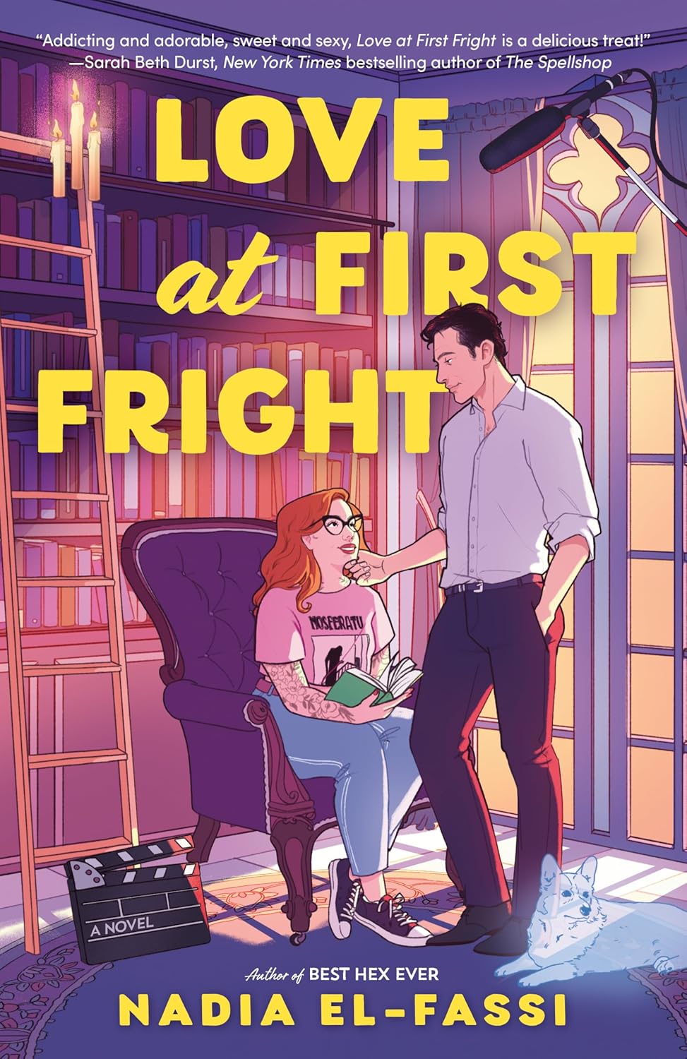 Love at First Fright by Nadia El-Fassi book cover