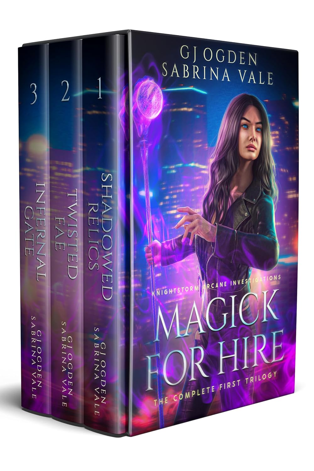 Magick for Hire: The Complete First Trilogy by G J Ogden book cover