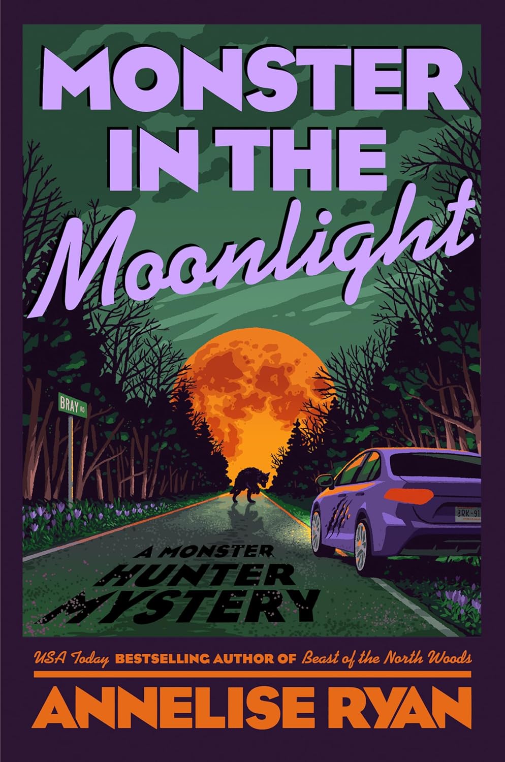 Monster in the Moonlight by Annelise Ryan book cover