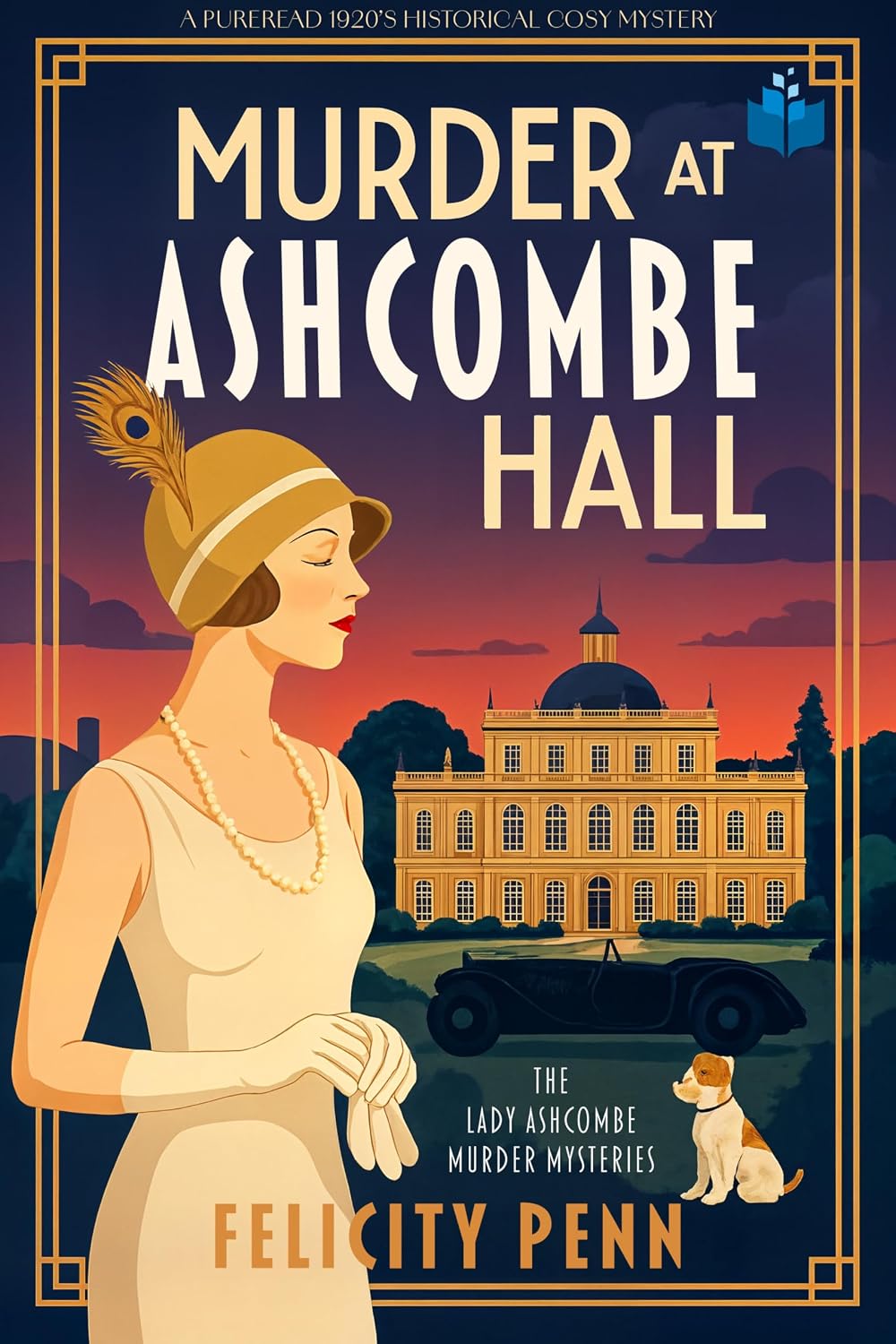 Murder at Ashcombe Hall by Felicity Penn book cover