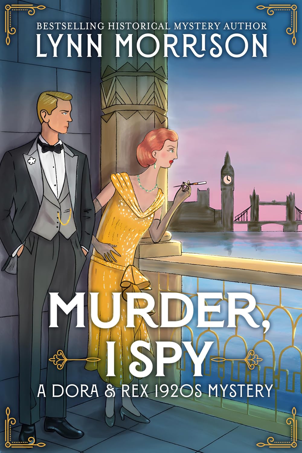 Murder, I Spy by Lynn Morrison book cover