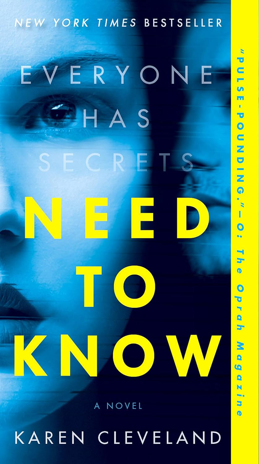 Need to Know by Karen Cleveland book cover