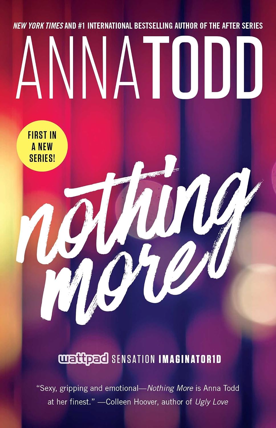 Nothing More by Anna Todd book cover