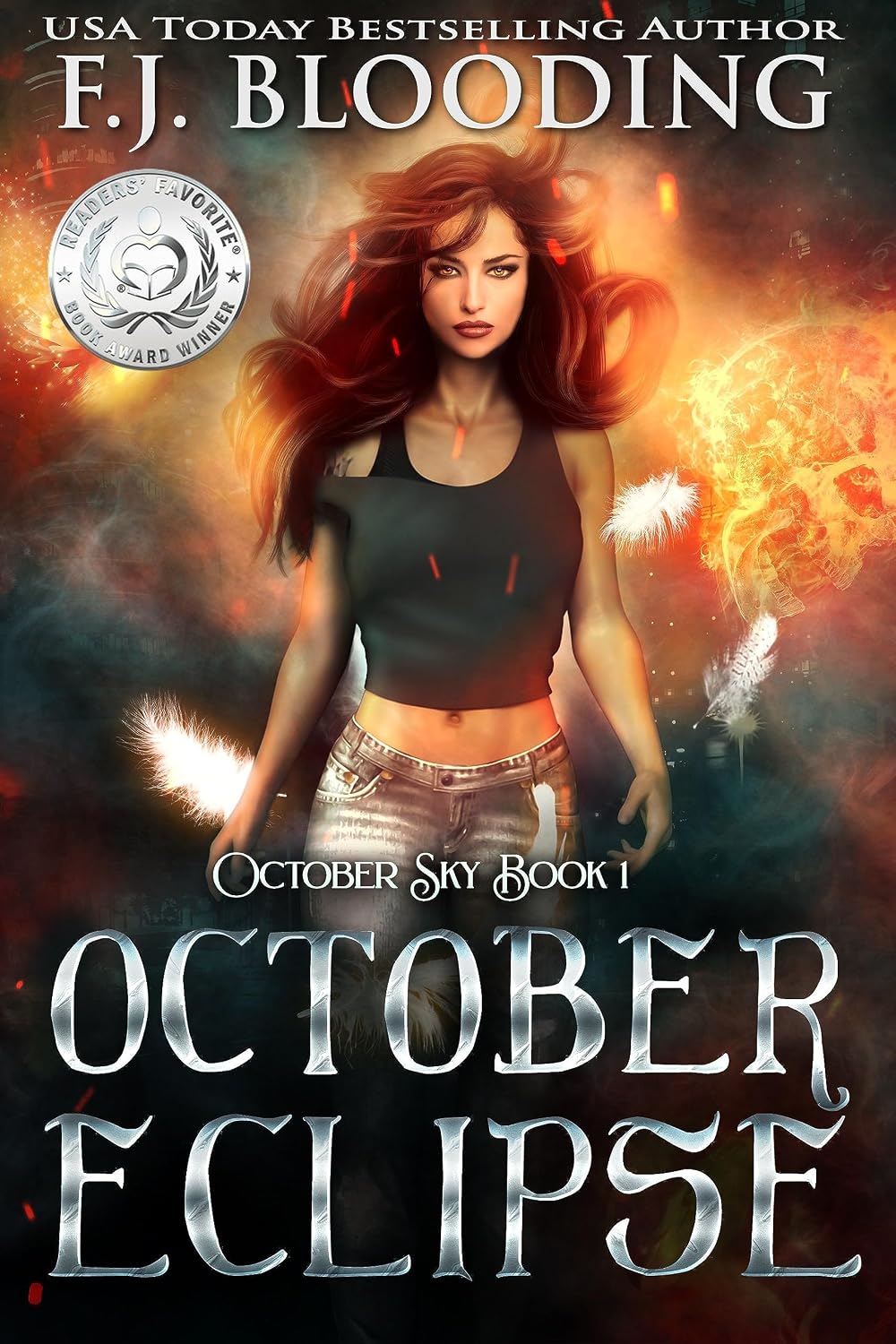 October Eclipse by F.J. Blooding book cover