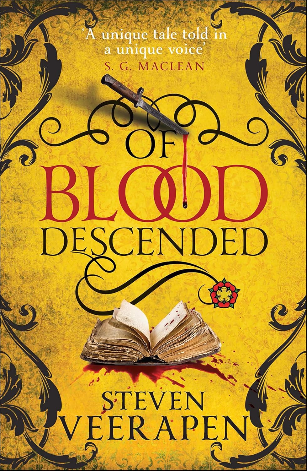 Of Blood Descended by Steven Veerapen book cover
