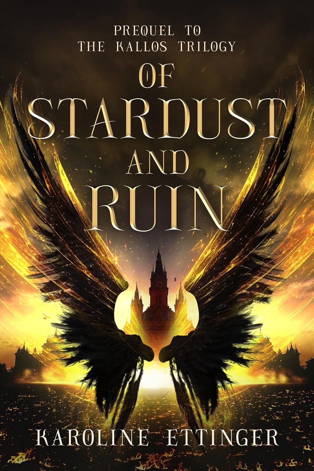 Of Stardust and Ruin by Karoline Ettinger book cover