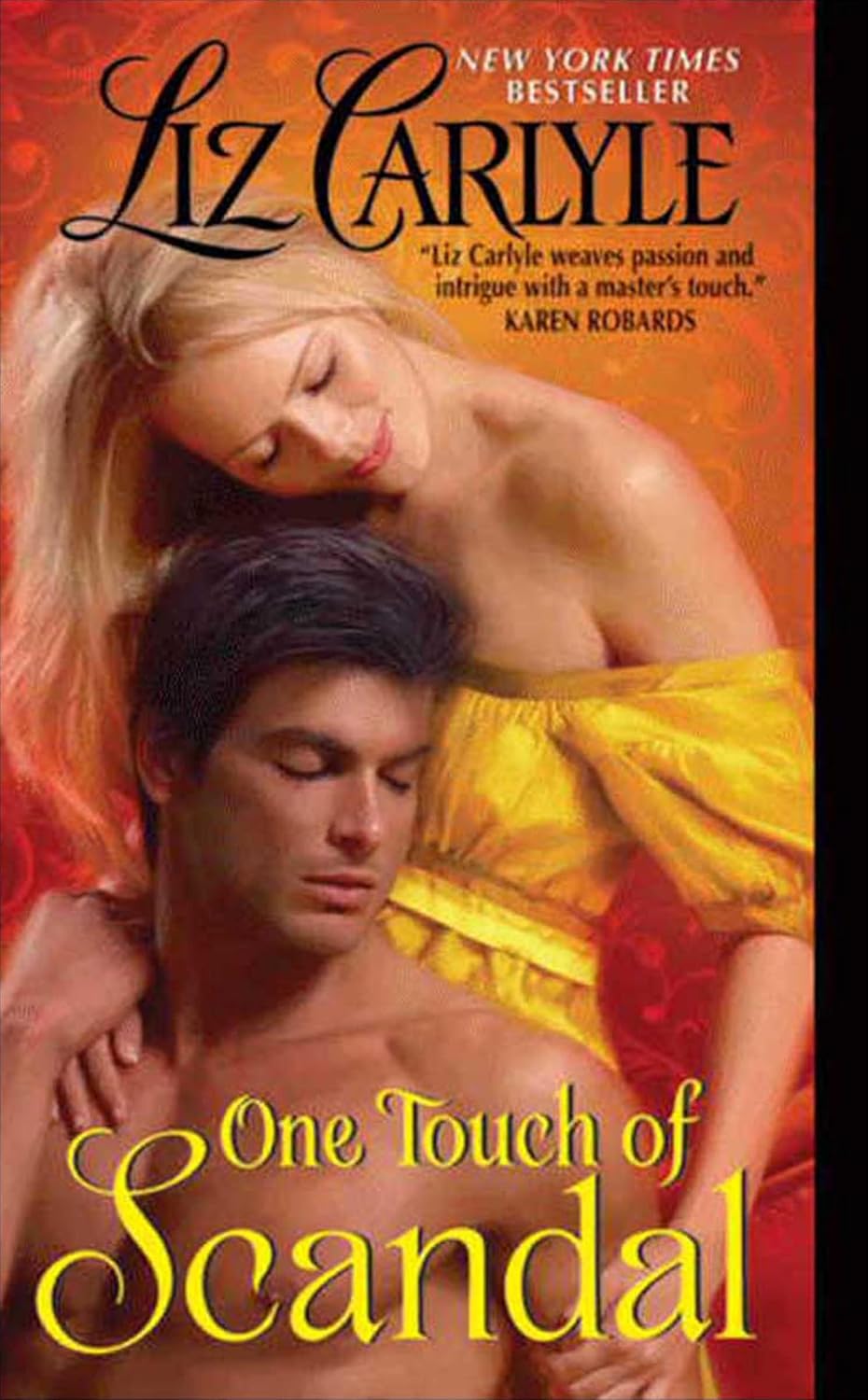One Touch of Scandal by Liz Carlyle book cover