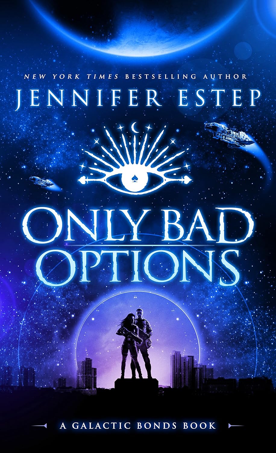 Only Bad Options by Jennifer Estep book cover