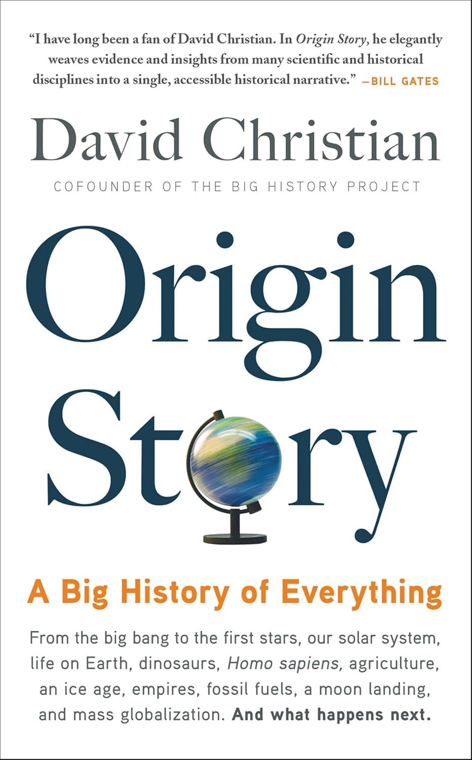 Origin Story by David Christian book cover