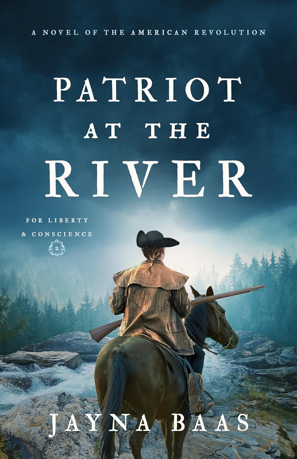 Patriot at the River by Jayna Baas book cover