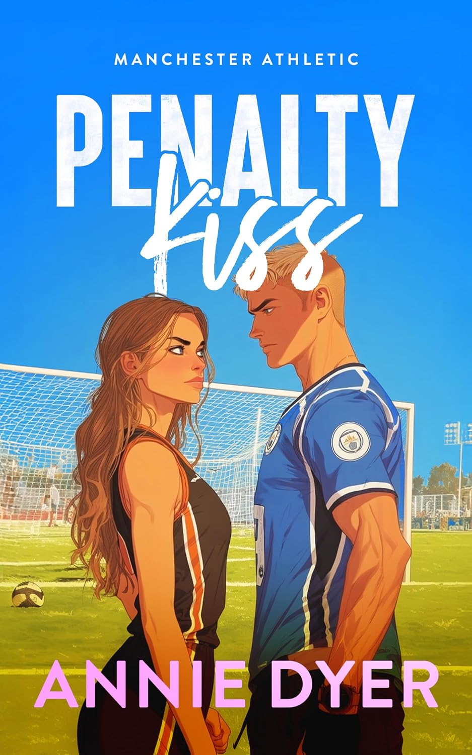 Penalty Kiss by Annie Dyer book cover