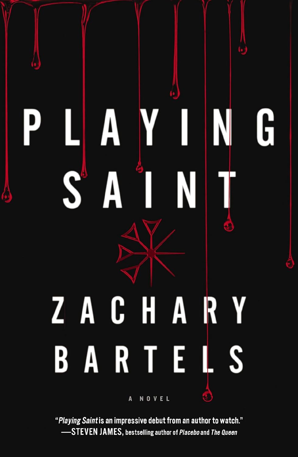 Playing Saint by Zachary Bartels book cover