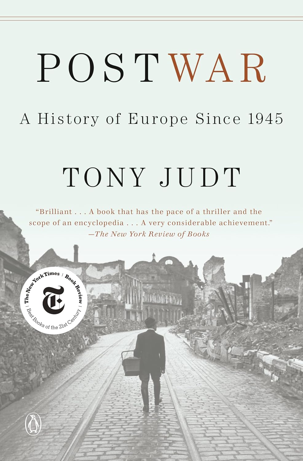 Postwar: A History of Europe Since 1945 by Tony Judt book cover