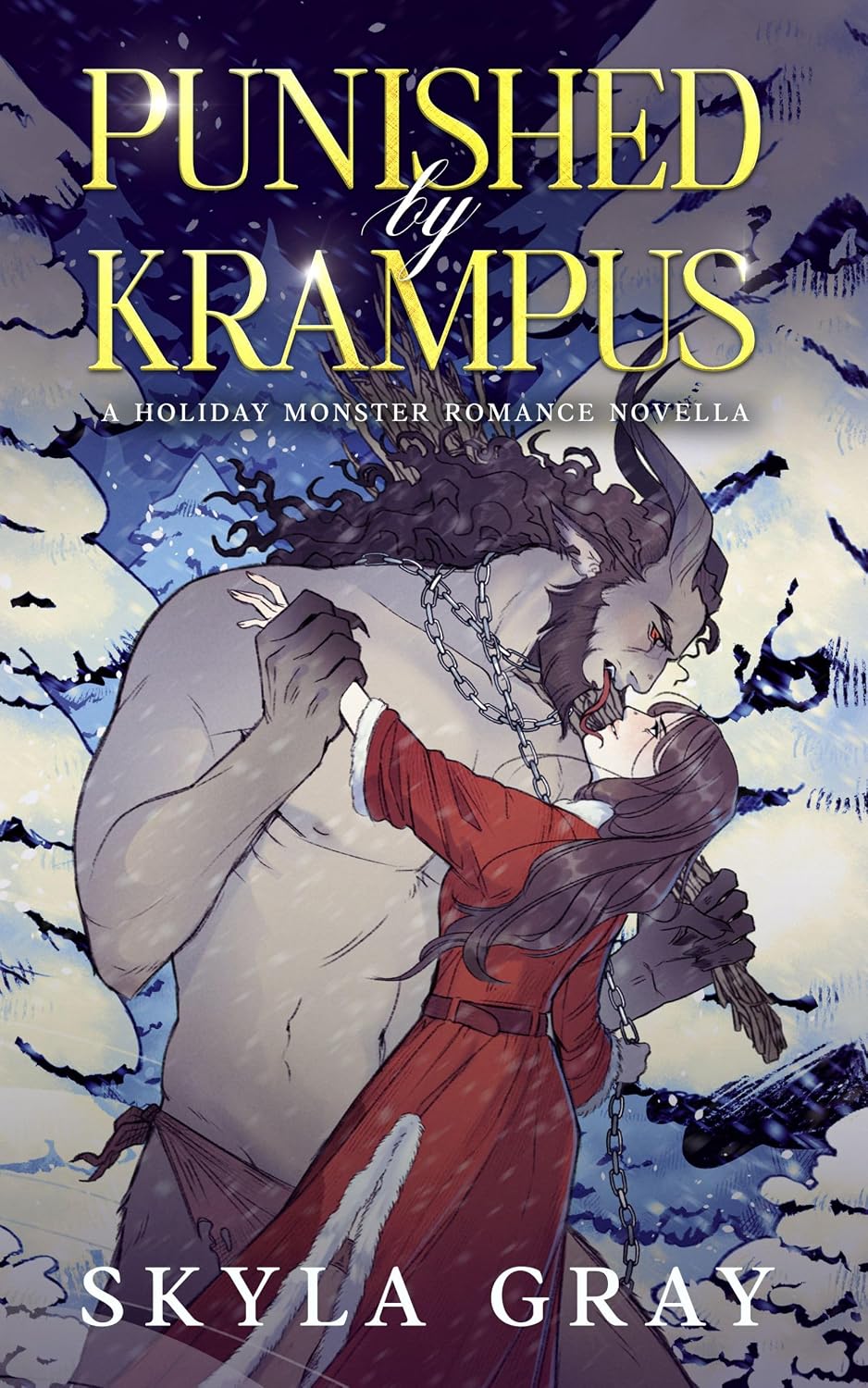 Punished by Krampus by Skyla Gray book cover
