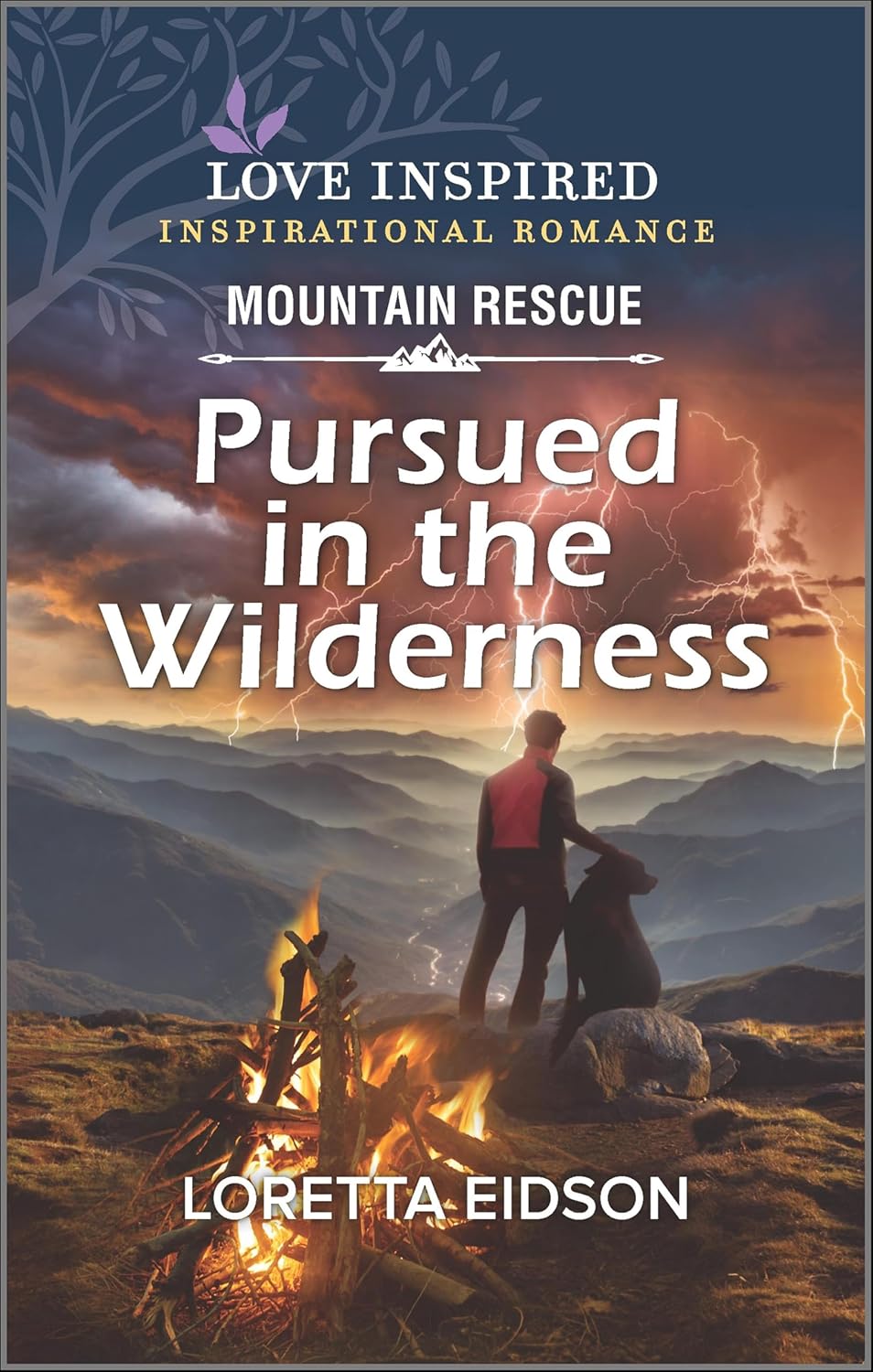 Pursued in the Wilderness by Loretta Eidson book cover