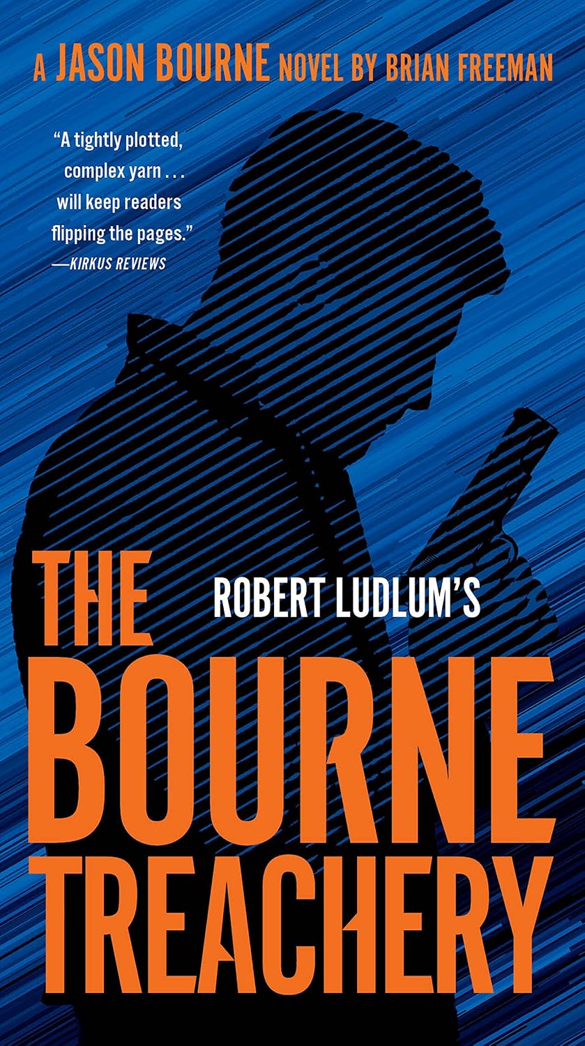 Robert Ludlum’s The Bourne Treachery by Brian Freeman book cover