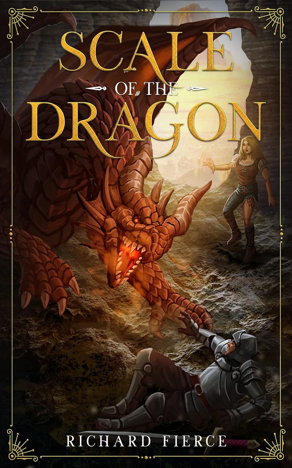Scale of the Dragon by Richard Fierce book cover