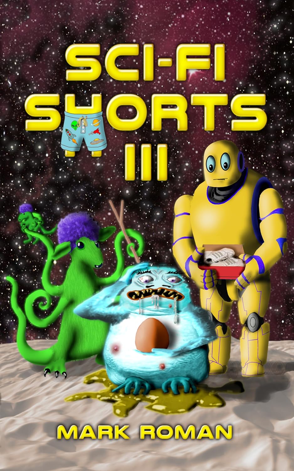 Sci-Fi Shorts III by Mark Roman book cover