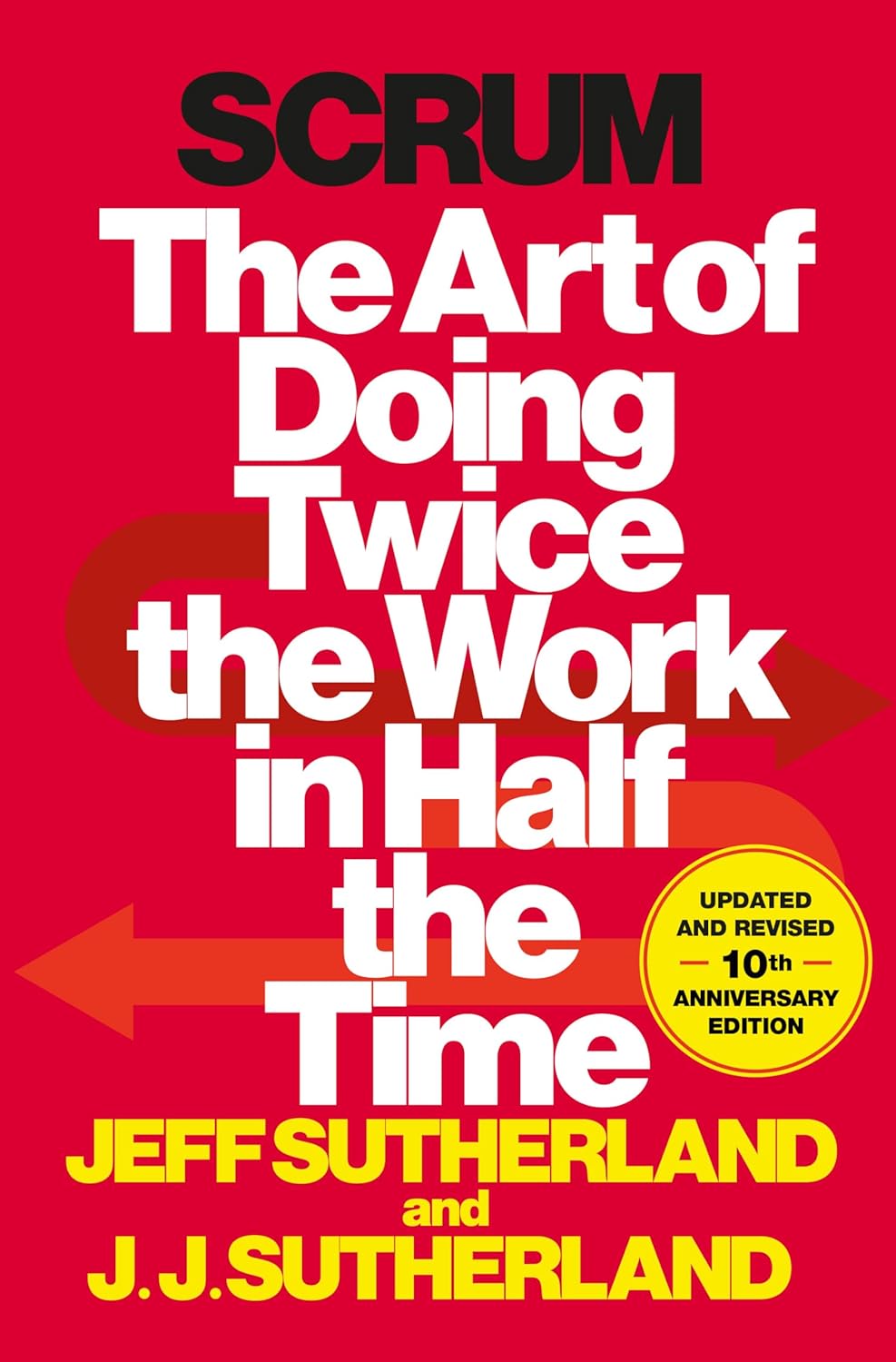 Scrum by Jeff Sutherland book cover