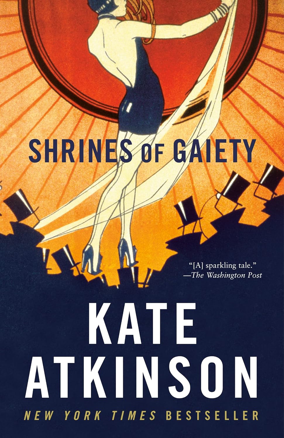 Shrines of Gaiety by Kate Atkinson book cover