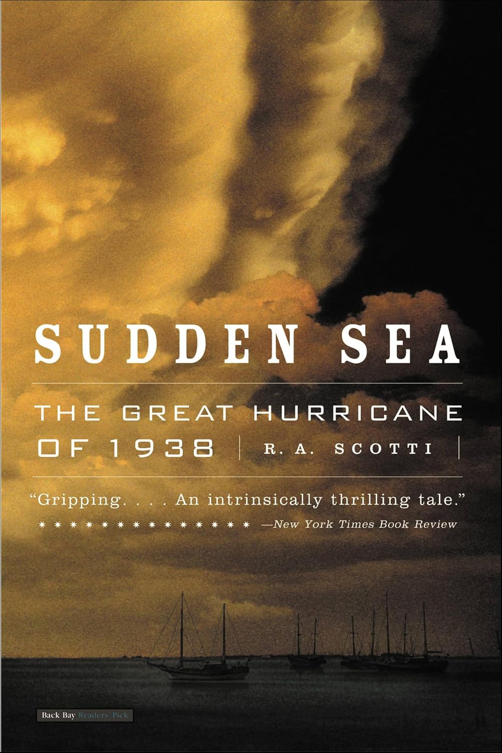 Sudden Sea by R. A. Scotti book cover