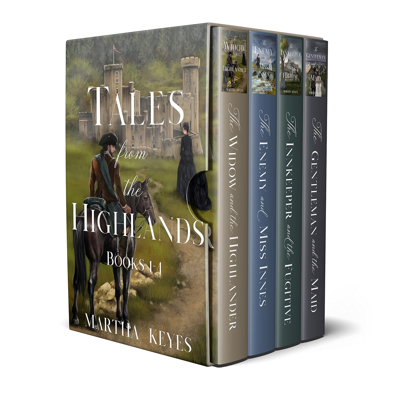 Tales from the Highlands (Books 1–4) by Martha Keyes book cover