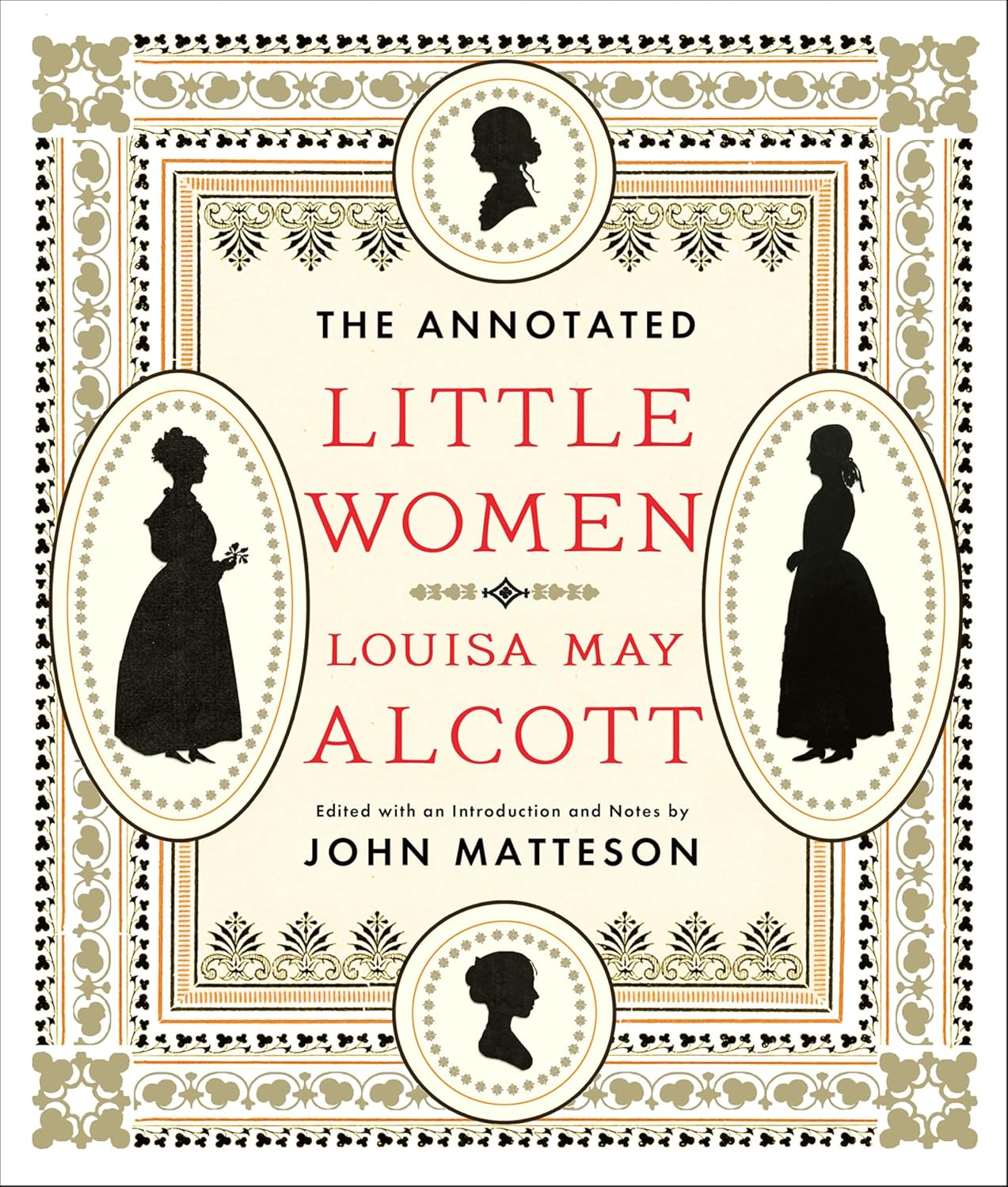 The Annotated Little Women by Louisa May Alcott book cover