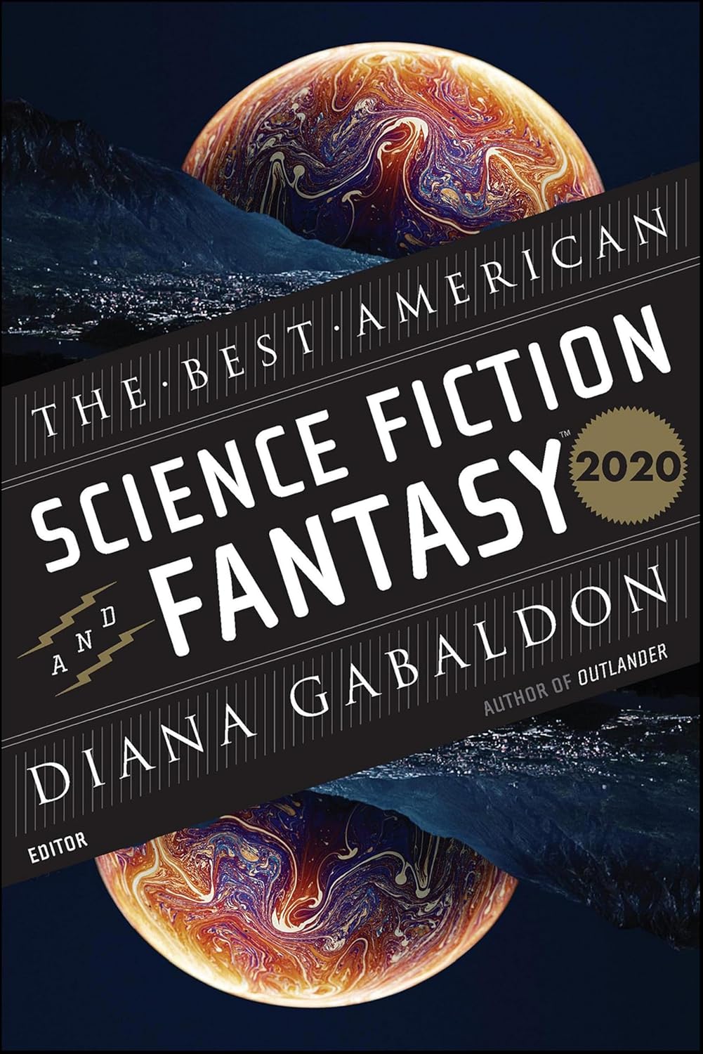 The Best American Science Fiction and Fantasy 2020 book cover