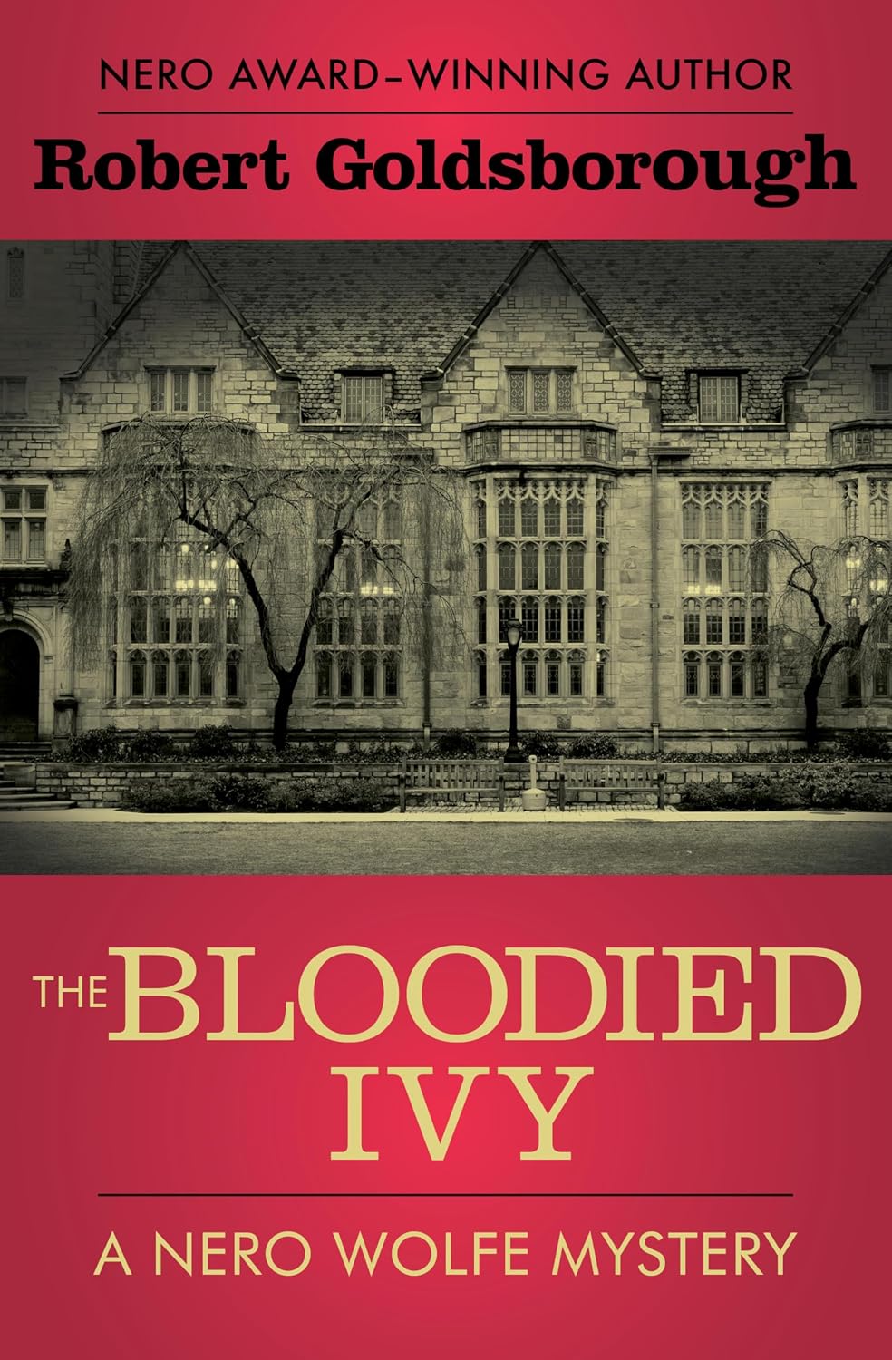 The Bloodied Ivy by Robert Goldsborough book cover
