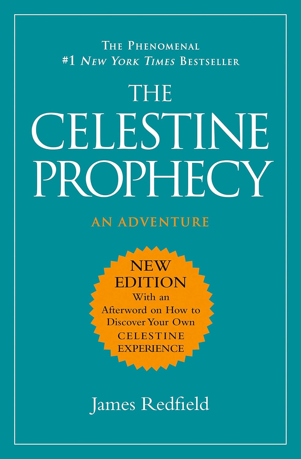The Celestine Prophecy by James Redfield book cover