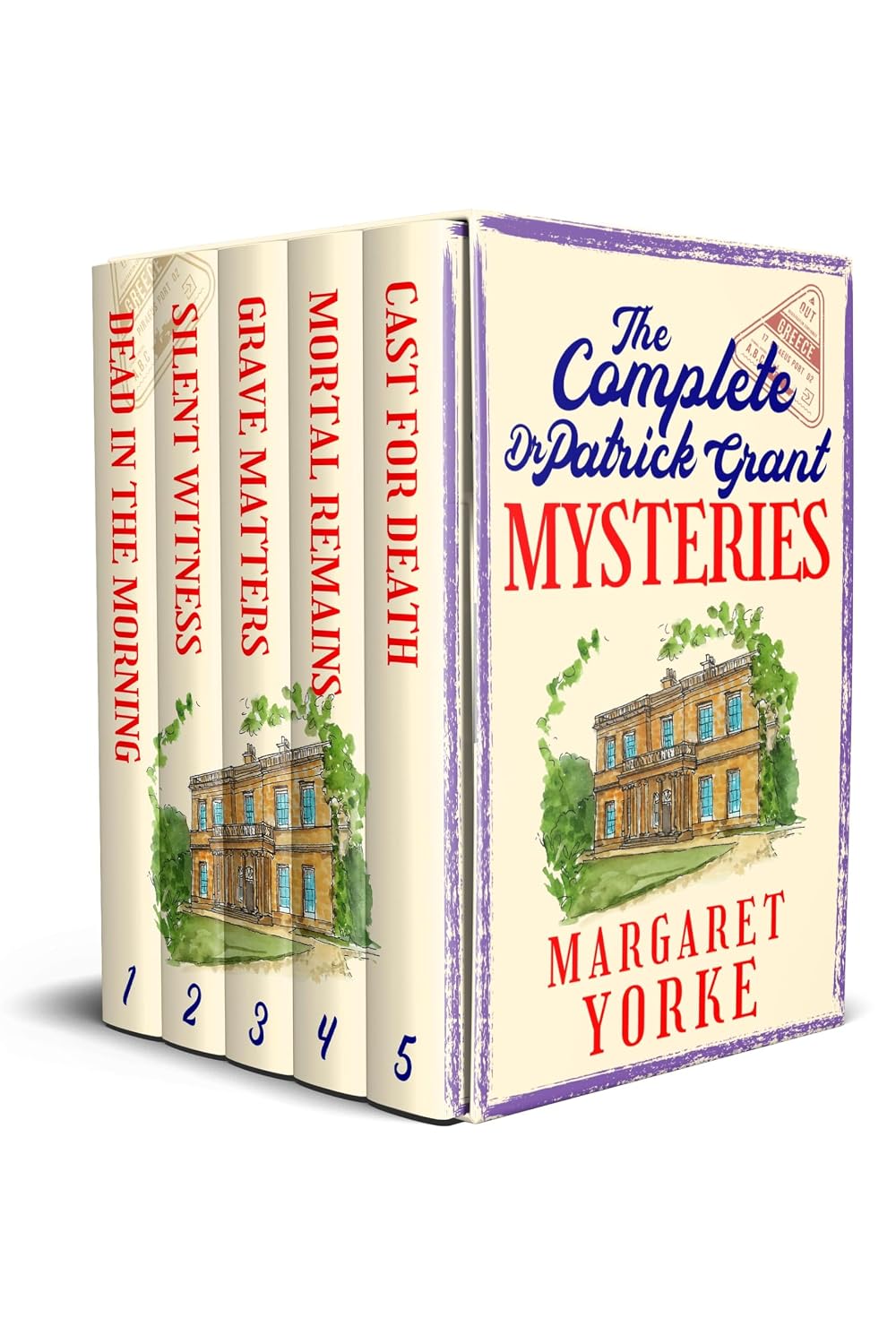 The Complete Dr Patrick Grant Mysteries by Margaret Yorke book cover