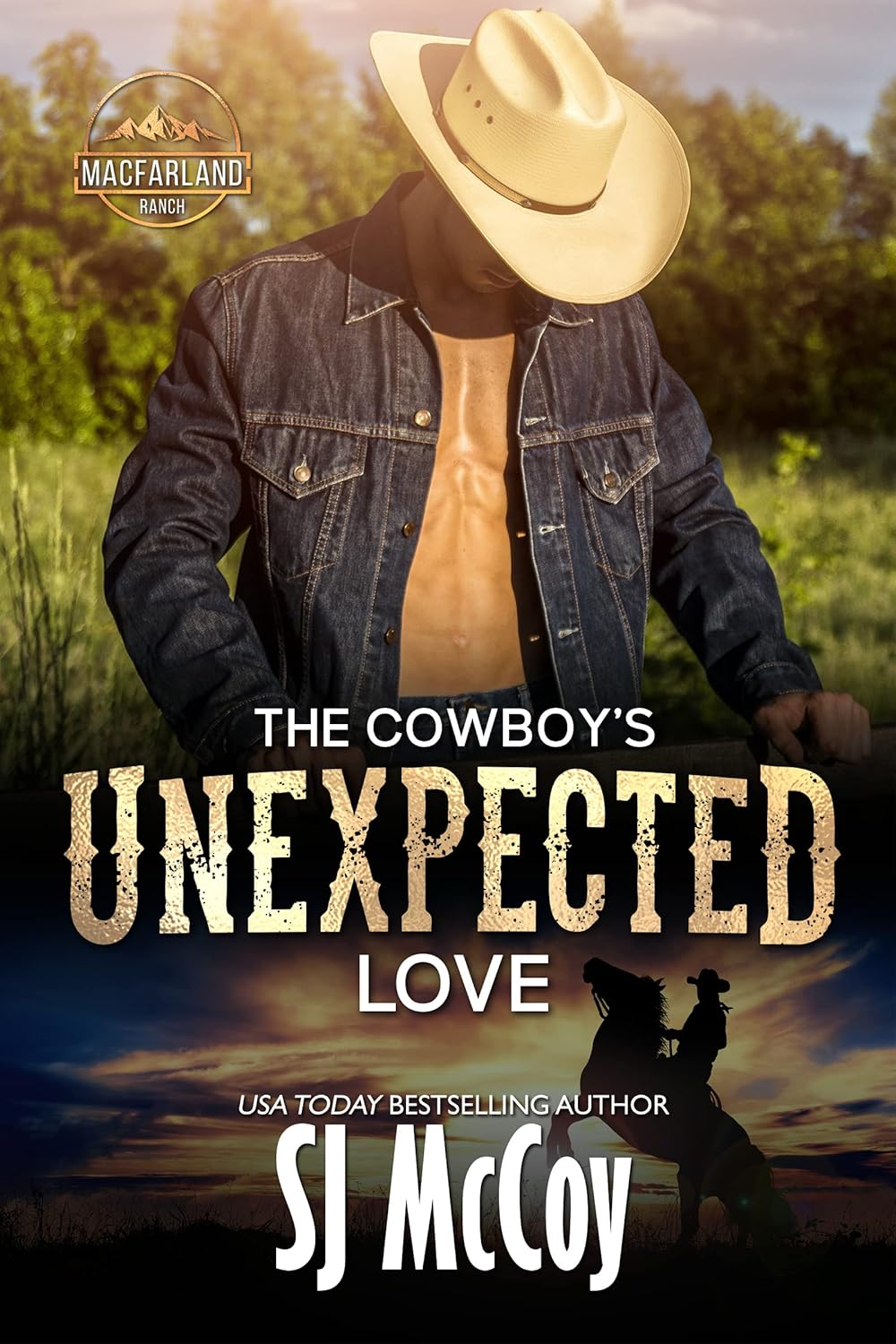 The Cowboy’s Unexpected Love by SJ McCoy book cover