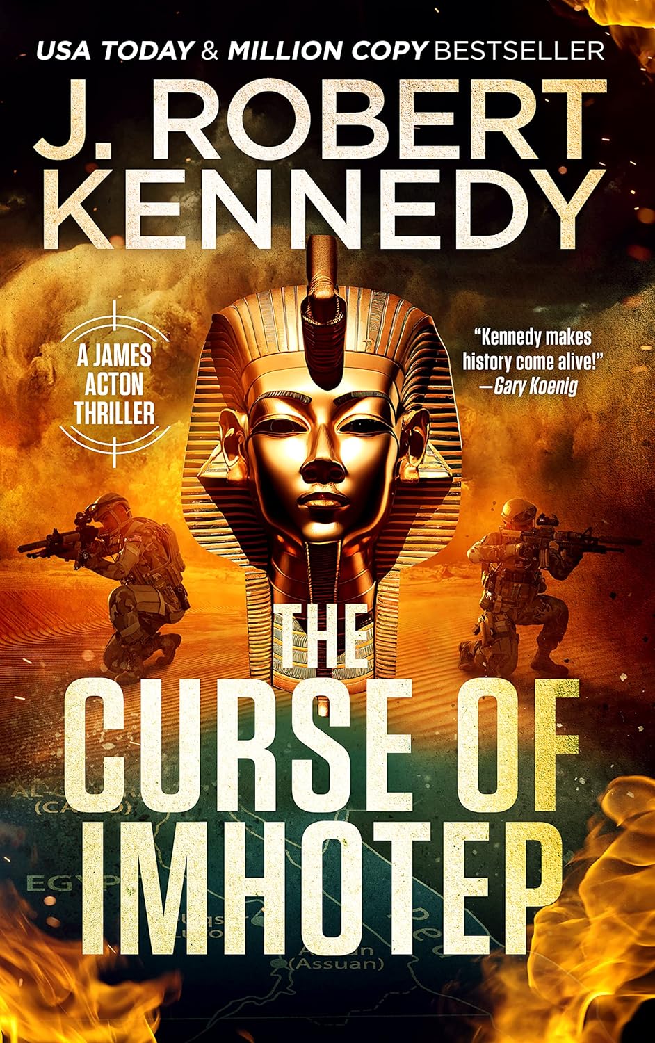 The Curse of Imhotep by J. Robert Kennedy book cover
