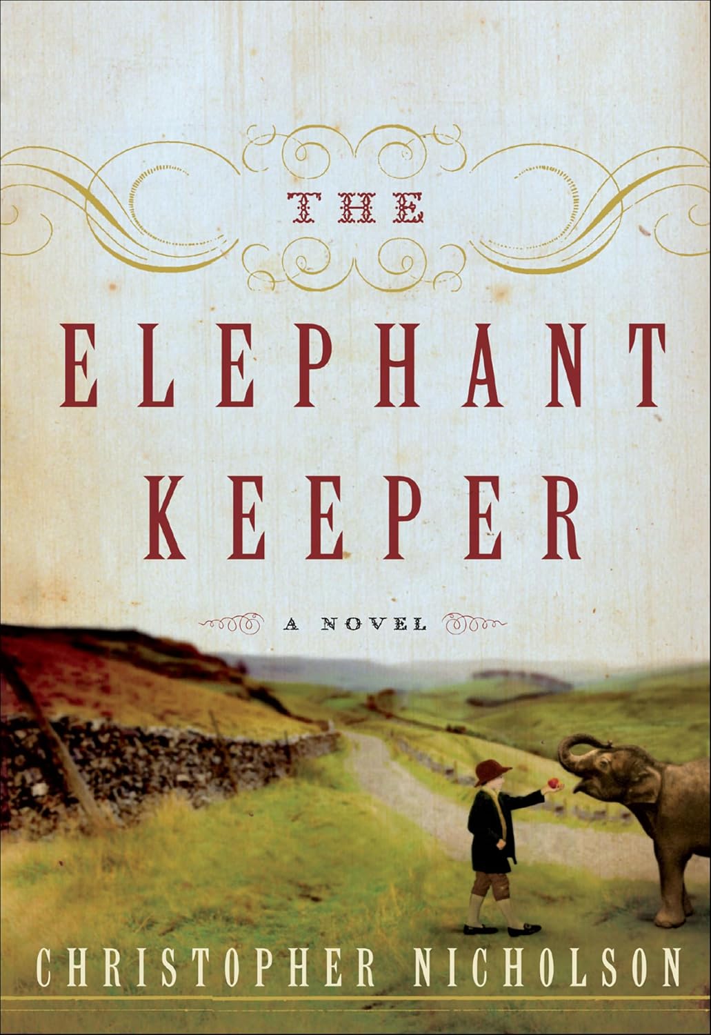 The Elephant Keeper by Christopher Nicholson book cover