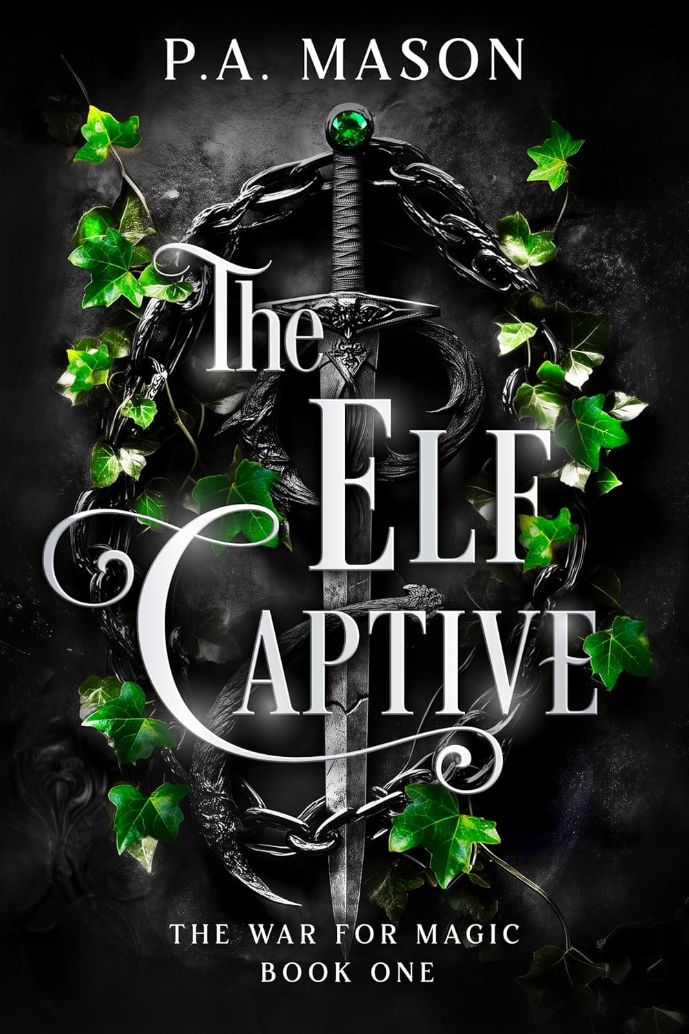 The Elf Captive by P.A. Mason book cover