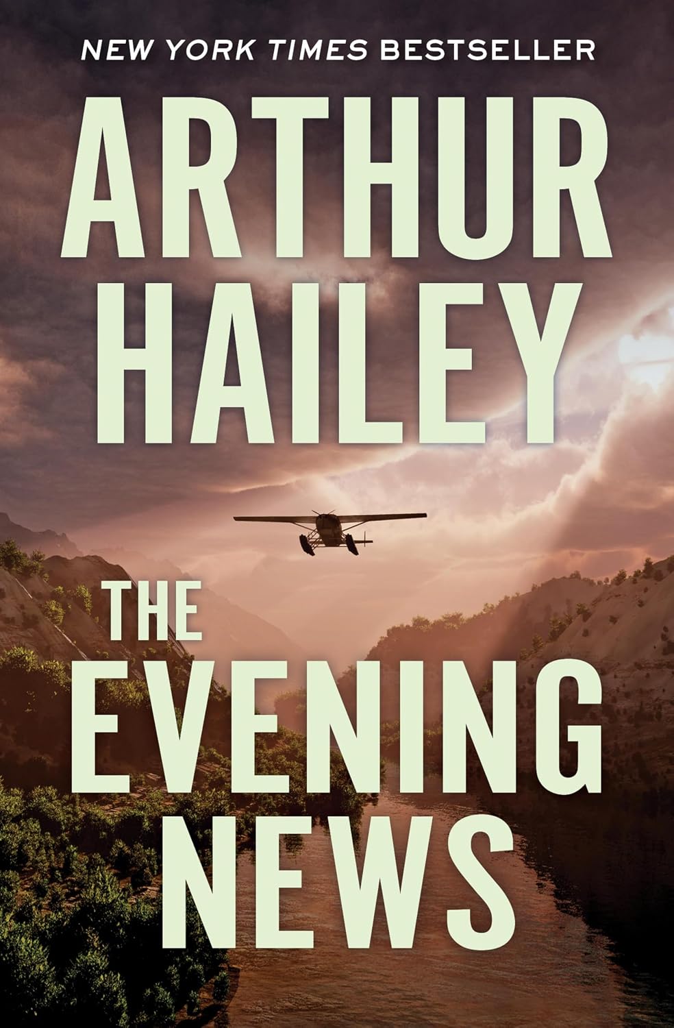 The Evening News by Arthur Hailey book cover