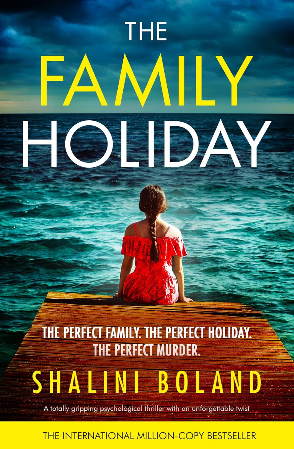 The Family Holiday by Shalini Boland book cover