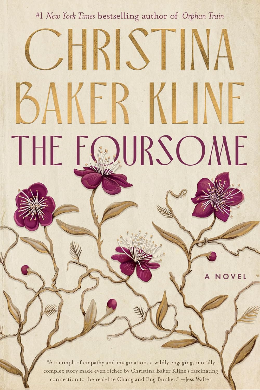 The Foursome by Christina Baker Kline book cover