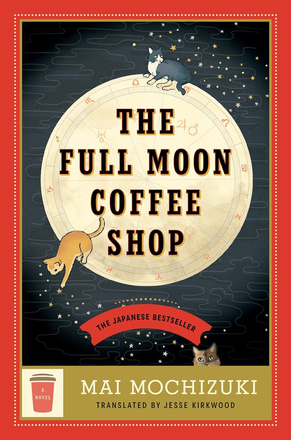 The Full Moon Coffee Shop by Mai Mochizuki book cover