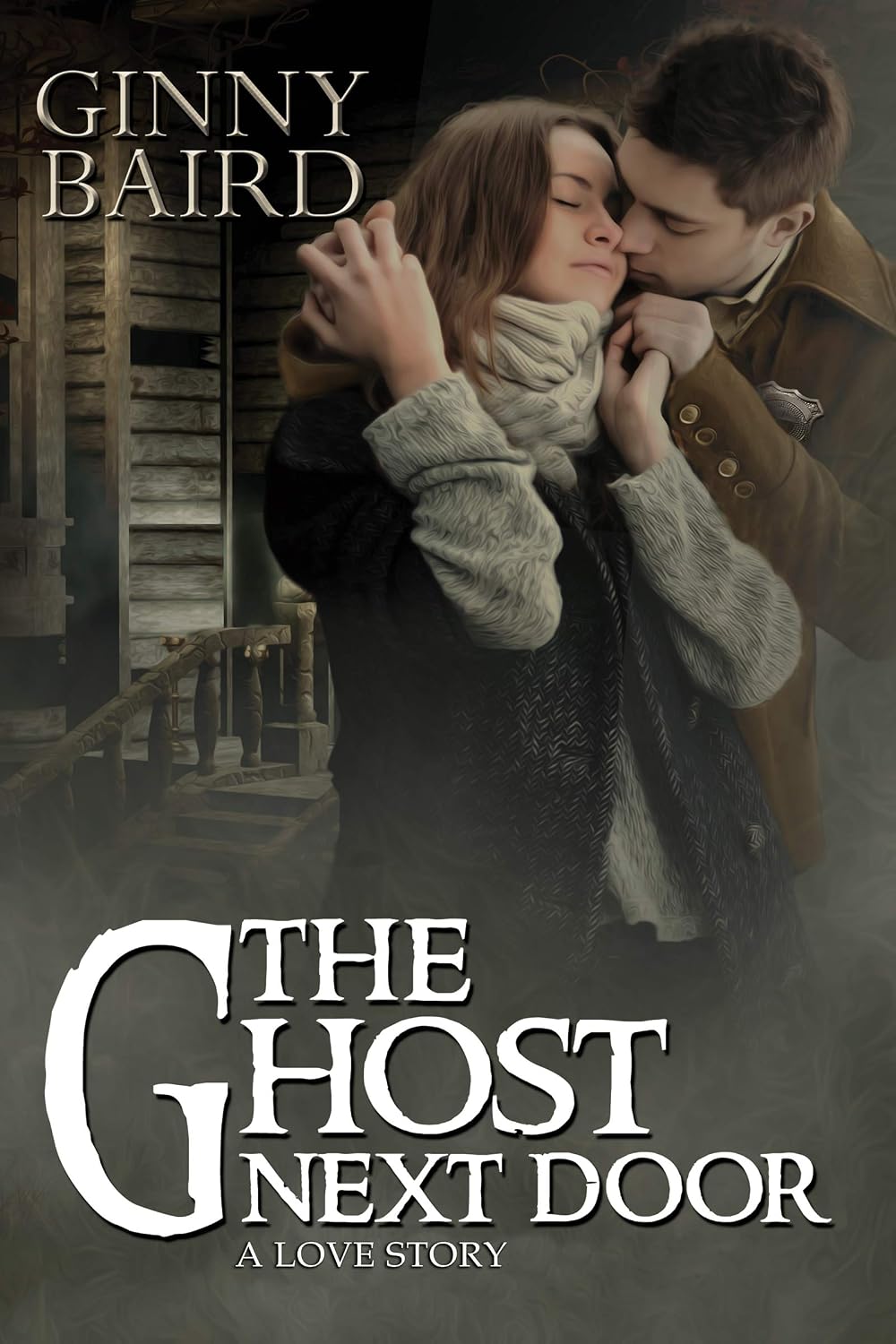 The Ghost Next Door by Ginny Baird book cover
