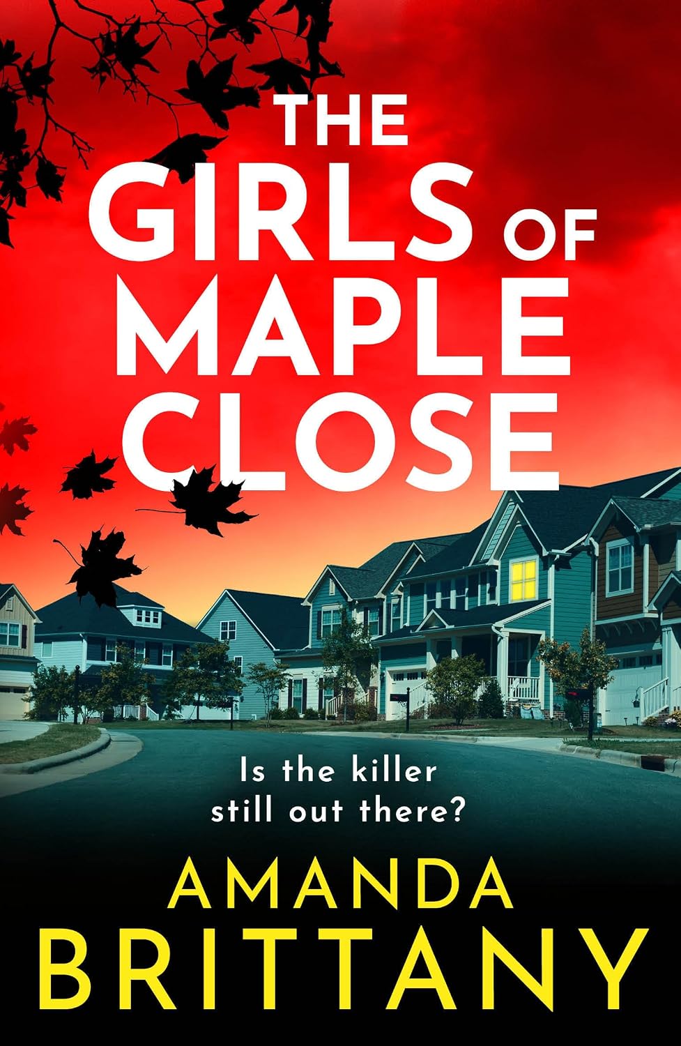 The Girls of Maple Close by Amanda Brittany book cover