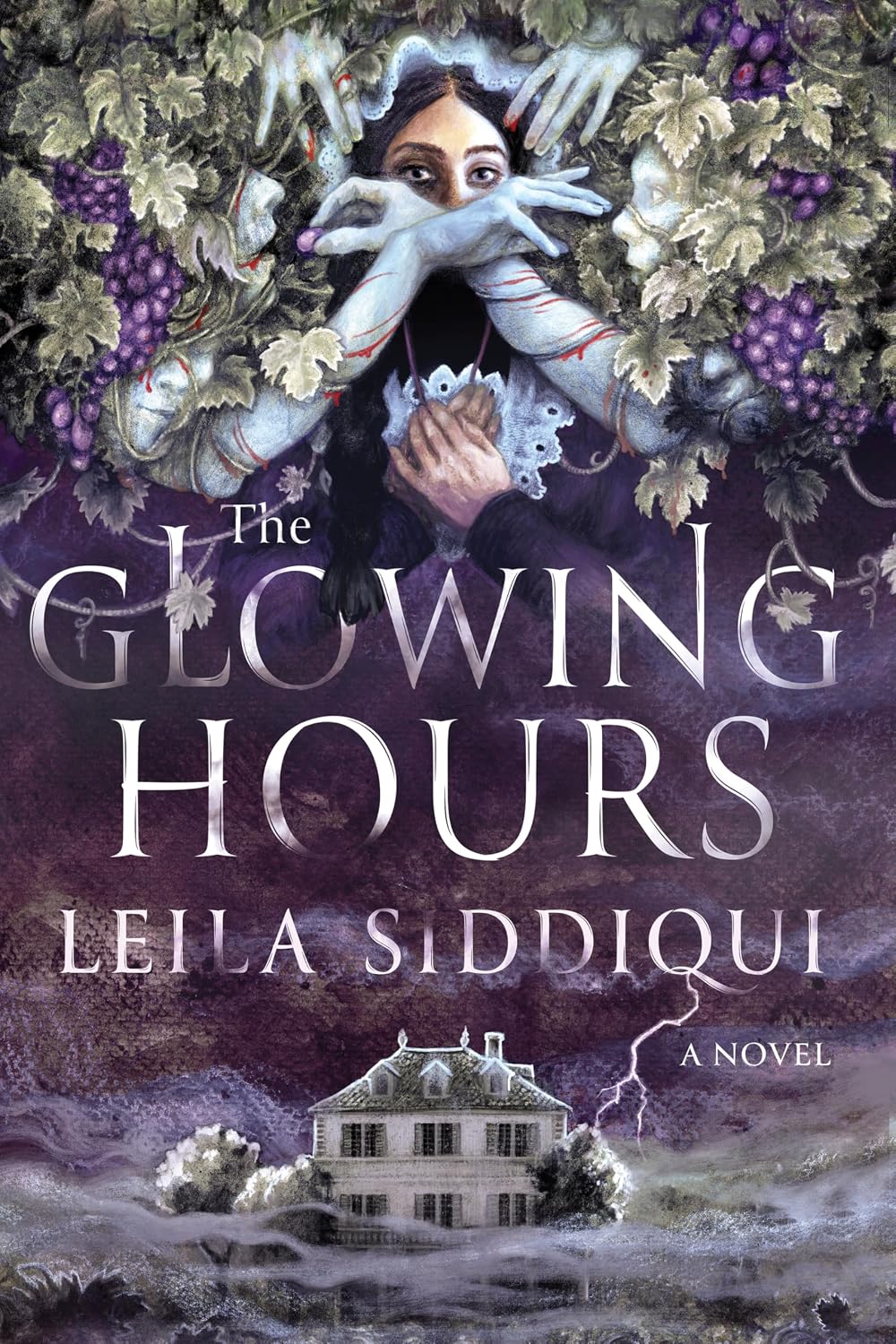 The Glowing Hours by Leila Siddiqui book cover