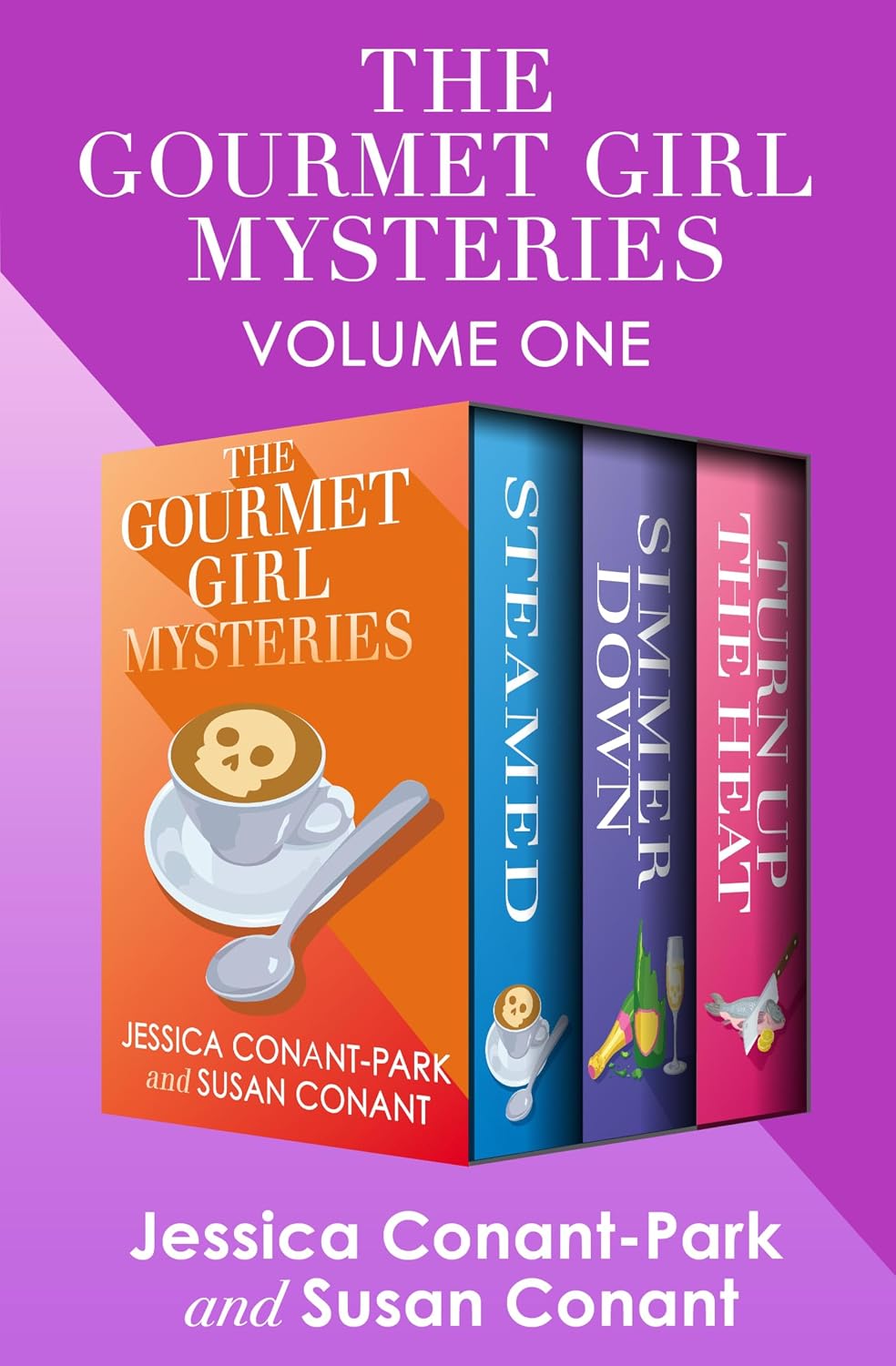 The Gourmet Girl Mysteries (Volume 1) by Susan Conant book cover